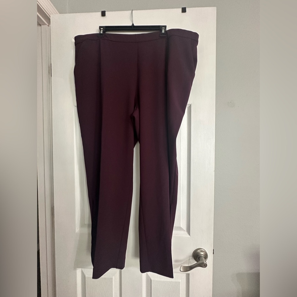 Dennis Basso Deep Purple Women's Trousers New